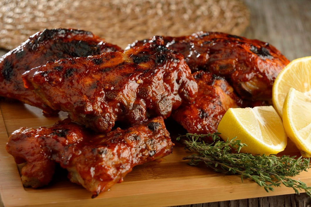 Costilla a la BBQ
